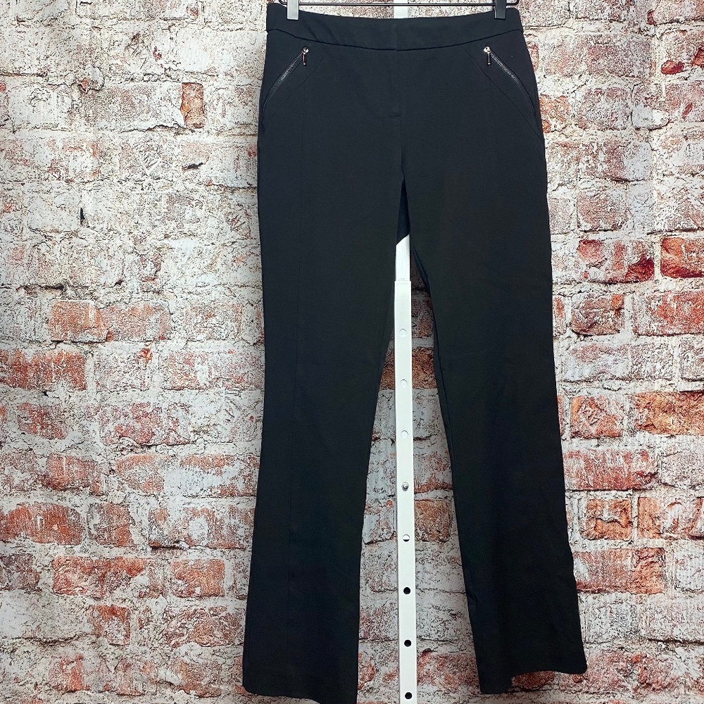 New York & Company Women's Black Stretch Dress Pants Size 6
